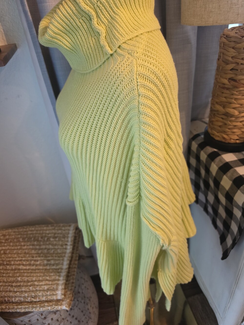 Free People Ruffle Sweater - Picture 4 of 7